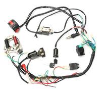 Bobine d'allumage Suuonee, Kit d'allumage du faisceau de câblage de la bobine d'allumage CDI pour allumage Racing CDI Démarrage électrique QUAD 50 70 90