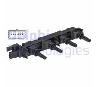 Bobine d'allumage Version de raccord SAE GN10502-12B1 DELPHI pour PEUGEOT