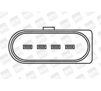 Bobine d'allumage Version de raccord SAE ZSE031 BorgWarner (BERU) pour BENTLEY