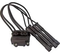 HELLA 5Da 358 000-581 Bobine D'Allumage - 12V - 4Pôle - Y Compris Câbles Connecteurs Bobine D'Allumage/Bloc Bobine - Vissé