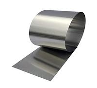 Bobine d'aluminium pur, bande en aluminium pour applications mécaniques en salle et de construction, longueur 2000 mm, épaisseur 0,2 mm, largeur (200 mm)