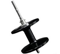 Bobine d'arbre long pour moulinet Abu Max P6B6 en aluminium | Tige longue, corps en alliage d'aluminium, convient pour abu Max P6B6, améliore la distance de lancer, construire