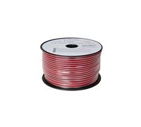 Bobine de 100M - Câble haut-parleur 2 x 0,75 mm² - Rouge/Noir - CHP0.75RN