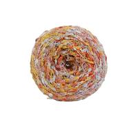 Bobine de 3 fils de laine fine, 50 g/pièce, gouttes d'eau, or et argent, for tricot, pull, écharpe, chapeau(Color-04)