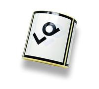 Bobine de 500 étiquettes matière dangereuse quantité limitée LQ 100 x 100 mm Étiquette en velin pour le transport de matières dangereuses