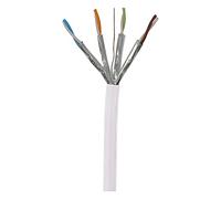 Câble U/FTP Cat.6A CU LSFH Euroclase Cca Blanc Intérieur (500 m) Câble de données DK6000A Bobine Bois 500 mètres