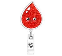 Bobine de badge en acrylique pour école infirmière - Pour salle de classe et hôpital, taille unique, Comme décrit