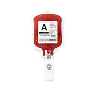 Bobine de badge en forme de de sang unique, pour carte de visite, texture acrylique, idéal pour les infirmières, les médecins et le personnel hospitalier