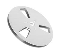 Bobine de bande TEAC Style 1/4 x 7 pouces en aluminium argenté, 3 trous