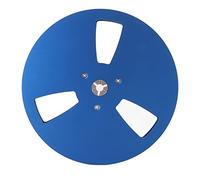 Bobine de Bande Vide, 7in Open Reel Audio Aluminium Takeup Reel Recorder Accessoire Ouverture Machine Part Opener Plaque Vide pour (Bleu)