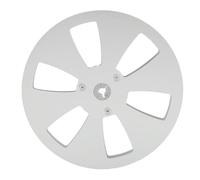 Bobine de Bande Vide de 1/4 de 7 Pouces, Bobine de Réception D'enregistrement en Alliage D'aluminium à 6 Trous, Bobine Ouverte Universelle, Bande Sonore, Bobine Vide pour Bande