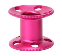 Bobine de Bobine de Bobine de Doigt de la plongée en Alliage en Aluminium | Eau salée - Directive tolérante pour l'apidéage/plongée avec Tuba | Équipement sous-Marin léger avec (Red)