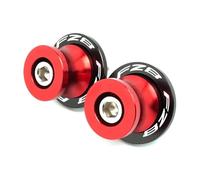 Bobine de bras oscillant Pour Y&ama&ha Fz1 2006-2015 FZ6 2004-2016 FZ8 2010-2018 CNC Bras Oscillant Bobines Curseur Vis Support 6MM Accessoires Fz1s Fz6n(Red19)