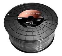 Bobine de câble speaker noir 2 x 4 mm² (100 m)