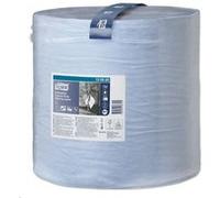 Tork Papier d'essuyage industriel W1 ultra-résistant bleu, ultra-absorbant 1 x 750 feuilles, 130080