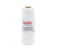 Bobine de Corde recyclé Macrame Cord Fine 220 GR - Katia - certifié Oeko-Tex