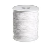 Bobine de coton de bougie - Rouleau de tressé, fil ciré | Sceaux recouverts de cire de soja naturelle pour l'artisanat de bougie, fabrication de piliers à la main