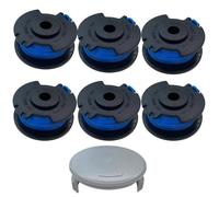 Bobine de coupe bordure - Ryobi - AC14RL3A - Ø 1,65mm - L 3,35m - Pack de 6 + 1 couvercle