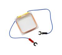 Bobine de cuivre électromagnétique de forme carrée - Fournitures de démonstration d'électromagnétisme - Aide à l'enseignement physique pour laboratoire - Cuivre pour projets électroniques