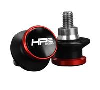 Bobine de Culbuteur Vis Pour HP2 Enduro 2004 2005 2006 2007 2008 vis curseur bobines protecteur 8MM bras oscillant support(Red 8M)