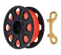 Bobine de doigt de plongée avec clip à double extrémité, bobine de ligne de guidage d'épave pour la plongée avec tuba, accessoires techniques, équipement de grotte