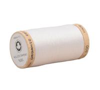 Bobine de fil 100% coton bio 275m blanc