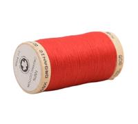 Bobine de fil 100% coton bio 275m rouge
