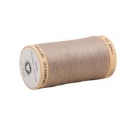 Bobine de fil 100% coton bio 275m taupe