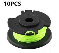 Bobine de fil 36 V pour tondeuse à gazon Ryobi RLT36B33 / RY36LT33A-0 + 1 capuchon de bobine, RAC143, 10 pièces, multicolore