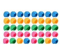 Bobine de Fil 40 Pièces, Pinces à Huggers en Silicone, Bobines Colorées, Clips de Couture pour Accessoires, Empêchent les Extrémités ou les Queues Lâches