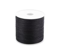 Bobine de fil à coudre en cuir ciré de 0,5 mm pour réparation de chaussures en cuir et reliure de livres 100 m