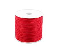 Bobine de fil à coudre en cuir ciré de 0,5 mm pour réparation de chaussures en cuir et reliure de livres 100 m