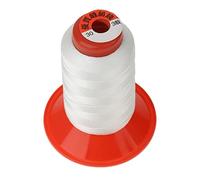 Bobine de fil à coudre en nylon haute résistance pour tente de camping, bâche, auvent, sac à dos, 500 m (blanc)