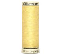 Fil À Coudre 100% Polyester Gutermann 1 Bobine Ref 701939 Et 788988 - Att 7 - Vanille