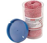 Bobine de fil à saucisse Rouge / blanc 200 g, 220 m
