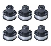 Bobine de fil A6226 compatible avec les coupe-bordures automatiques Black & Decker Auftipp GL250 / GL310 / GL360 / GL360SB avec fil de 6 m, lot de 6