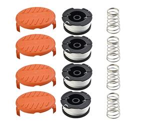 Bobine de fil + capuchon de bobine pour débroussailleuse pour Black & Decker BST2018 BDST182ST1 BESTE625 GL340 GL530 GLC2500 242885-01 90564281N-4