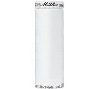 Bobine de fil coudre Elastique - blanc - 130m - Haute élasticité - METTLER - 100% polyester Blanc G