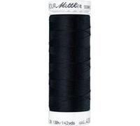 Bobine de fil coudre Elastique - noir - 130m - Haute élasticité - METTLER - 100% polyester Noir G