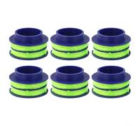 Bobine de fil de 6,1 m de rechange pour débroussailleuse 124-03, outil de jardin pratique et efficace (6 pièces)
