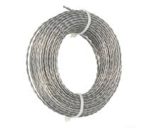 Bobine de fil de coupe en nylon renforcé 15 m x 4 mm - Cordon de rechange pour débroussailleuses, tondeuses électriques à main (15 m x 4 mm)