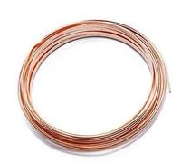 Bobine de fil de cuivre, Fil de cuivre nu de 10 m, diamètre 0,1-1,8 mm, calibre 18-40, excellente ductilité(0.5mm)