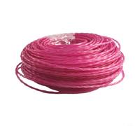 Bobine de fil de débroussailleuse de 75 m de long pour Bosch pour débroussailleuse GRT 18 V 33 et GFR 18 V 23 en spirale en nylon pour plus de durabilité