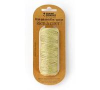 Graine créative Bobine de fil de jute ciré – 60 m x 1.5 mm