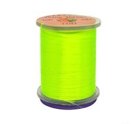 Bobine de fil de pêche en nylon fluorescent 70D pour fabrication d'appâts et de mouches, 100 m (vert fluo)