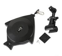 Bobine de fil de pêche rétractable automatique avec clip en métal, haute élasticité, pour une fixation sûre, s'adapte à la plupart des chaises de pêche ou boîtes de vitesses (B-20 m)