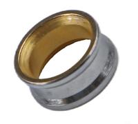 Bobine de fil de rechange en métal - Diamètre intérieur de 8 mm - Pour réparation - Finition argentée - Compatible avec la plupart des modèles (9,9 x 4,7 mm)