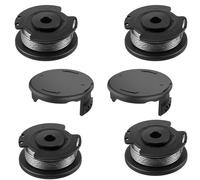 Bobine de fil de rechange et ensemble de couvercle pour coupe-bordures Bosch 4 spools