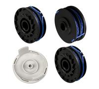 Bobine de fil de rechange pour débroussailleuse Ryobi 5132002670 RAC123, compatible avec RLT4027, RLT4125, RLT5027, RLT6030, RLT5127, RLT6130 (3 bobines + 1 couvercle)