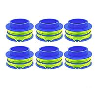Bobine de fil double de 6,1 m pour débroussailleuse 12403 - Accessoire essentiel pour l'entretien de la pelouse (6 pièces)